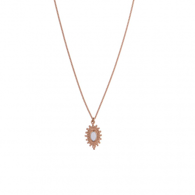 Alisia Halskette AL1386-Rosato-Calcedonio
