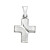 Schneider Basic Anhänger -  Kreuz – Weißgold – K22
