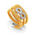 Nomination Ring - Flair - Gold - Infinity - Dreifach - 145801/012