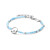 FJF JEWELLERY Armband - Aquamarine - FJF0050028SAQ