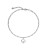FJF JEWELLERY Fußkette / Fußband - Icon Heart Footchain - FJF0070001SWH