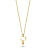 FJF JEWELLERY Halskette - Icon Kite Open Circle - FJF0010040YWH
