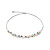 Coeur de Lion Halskette - Dancing Crystals - 203810.1522.0