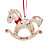 Swarovski Kristall Figuren - Holiday Lebkuchen Schaukelpferd - 5627608
