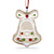 Swarovski Kristall Figuren - Holiday Cheers Lebkuchen Glocke Ornament - 5681580