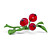 Swarovski Kristall Figuren - Rote Beeren - 5701281