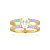 SIF Jakobs Ring - Ellisse - SJ-R2357-CZ-YG