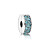 Pandora Charm - Türkisfarbener Pave Glanz - 791817MCZ