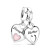 Pandora Charm - Mother and daughter hearts - 799187C01