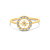 Maja Emulto Ring - Starshine white - EL00111.RG.W.YG