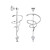 FJF JEWELLERY Ohrringe - Classic Kite Twist - FJF0030038SWH