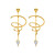 FJF JEWELLERY Ohrringe - Classic Kite Twist - FJF0030038YWH