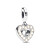 Pandora Charm - Heart Double Dangle - 792649C01