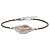 Julie Julsen Armband - Petite Collection - Blatt - Silber, Rose - JJBR10194.2