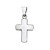 Schneider Basic Anhänger - Kreuz – Weißgold - K27