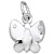 Schneider Basic Anhänger - Silber - Schmetterling - SK30