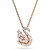 Swarovski Halskette - Swan Halskette mit Anhänger - 5732414