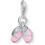 Thomas Sabo Charm - Babyschuhe pink - 0820-007-9