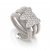 Nomination Ring - Flair Schmetterling - Silber, Dreifach -  144851/010