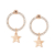 Nomination Ohrringe - CHIC&CHARM CELEBRATION EDITION EARRINGS STAR - 148618/090