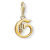 Buchstabe G Gold - 1613-414-39 Charm von Thomas Sabo