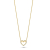 FJF JEWELLERY Halskette - Classic Heart Pavé - FJF0010047YWH