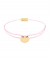 Momentoss Filo Armband - Textil - Rosa, Hell - Gold - 21200024