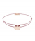 Momentoss Filo Armband - Textil - Rotbraun - Rosé - 21200027