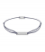 Momentoss Filo Armband - Textil - Lila Grau - Silber - Eckig - 21200044