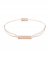 Momentoss Filo Armband - Textil - Hellrosa - Rosé - Eckig - 21200061