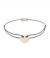 Momentoss Filo Armband - Textil - Dunkelgrau - Roségold - 21200068