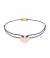 Momentoss Filo Armband - Textil - Lila Grau - Roségold - 21200074