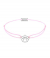 Momentoss Filo Armband - Textil - Babyrosa - rhodiniert - Engel - 21200629