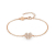 RAYOFLIGHT Rose Gold Heart - 240201/005 Armband von Nomination