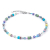 Coeur de Lion Halskette - silber-ice pastels - 283810.1580