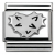 Nomination Classic - Composable Classic oxidiert - Herz mit Dornen - 330101/03
