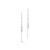 Coeur de Lion Ohrstecker - Brilliant Square Layer - 600521.1417.0
