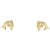 Schneider Basic Ohrringe - Gold - Delphin - KI13