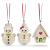Swarovski Kristall Figuren - Holiday Cheers Lebkuchen Ornament Set - 5701511