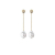 Jeberg Ohrstecker - Baroque Pearl - 5960+5919-short