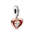 Two-tone Radiant Heart - 782450C01 Charm von Pandora