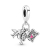 Pandora Charm - Airplane, Globe & Suitcase - 799435C01