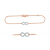 Best of Diamonds Armband - B153/RG