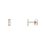 Stardiamant Ohrstecker - Brillant Gelbgold 585 - D2117G