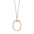 Stardiamant Collier - Brillant Gelbgold 585 - D3231G