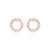 Best of Diamonds Ohrstecker - BRILLANT ROSEGOLD 585 - E214RG