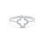 Maja Emulto Ring - Sparkle Clover - EL00010.RG.RH