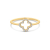 Maja Emulto Ring - Sparkle Clover - EL00010.RG.YG