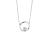 FJF JEWELLERY Halskette - Herz Weiß - FJF0010005SWH