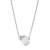 Pandora Halskette - Weiße blühende Rose - 393206C01-45